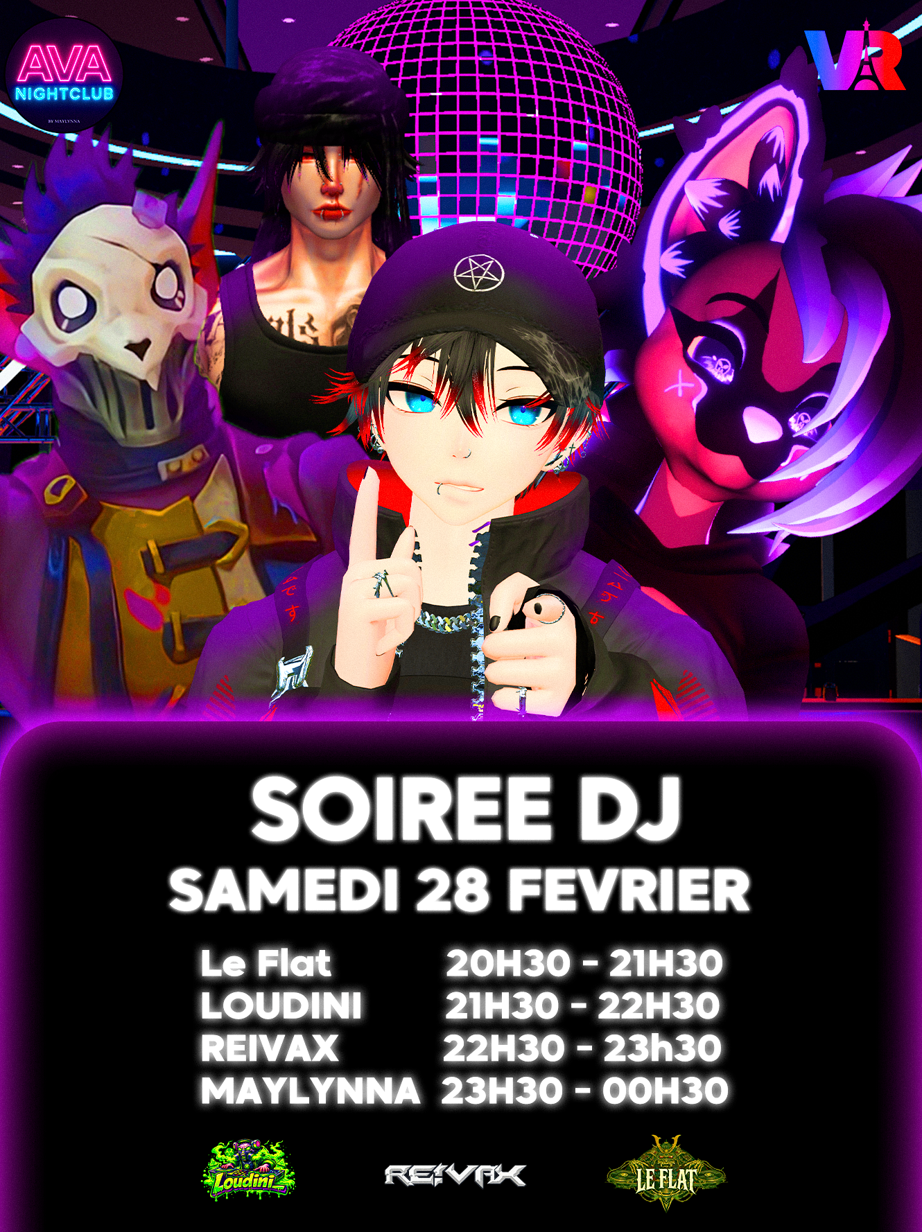 Soirée DJ de Février