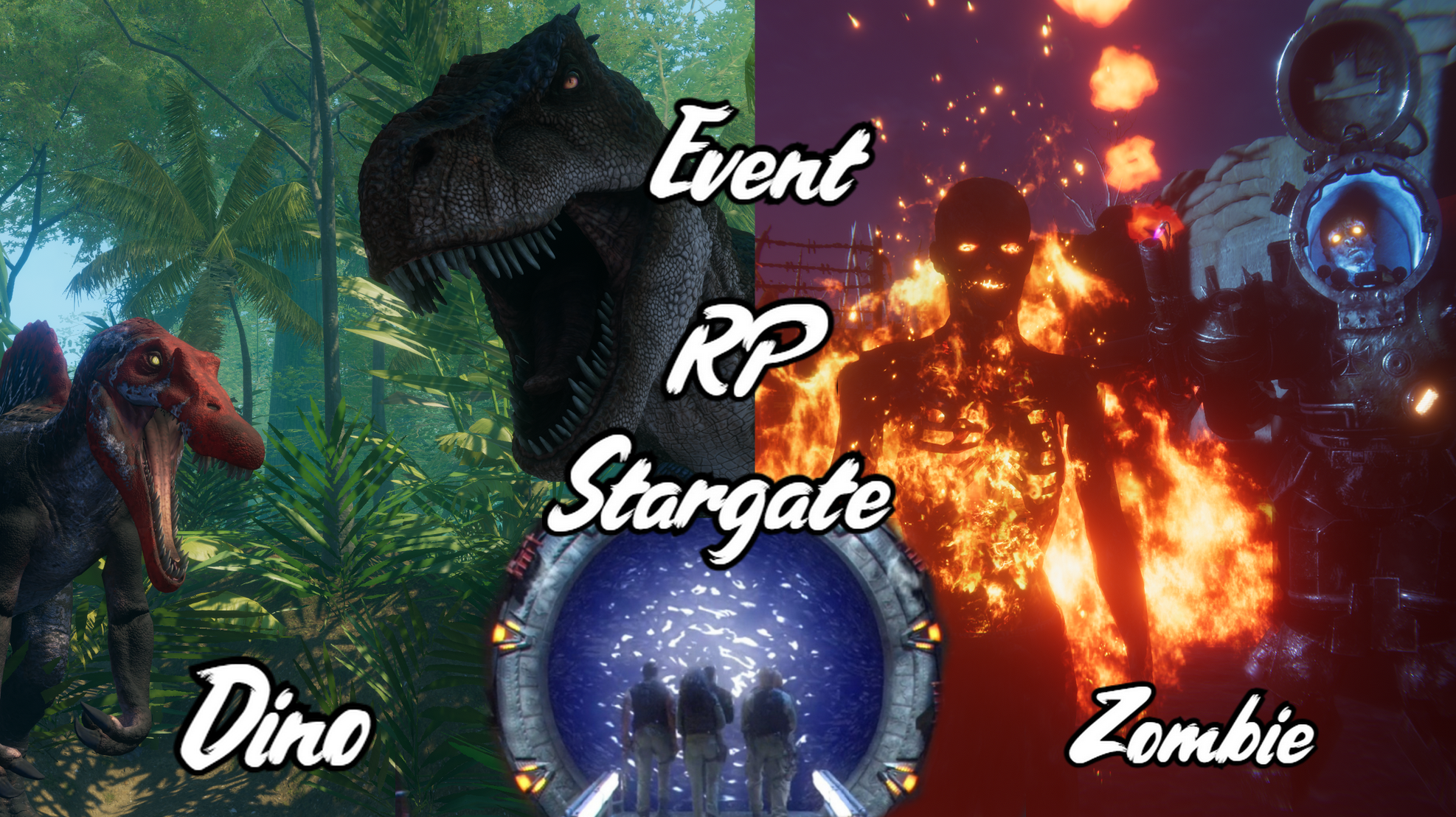 RP Stargate missions Dino et Zombie